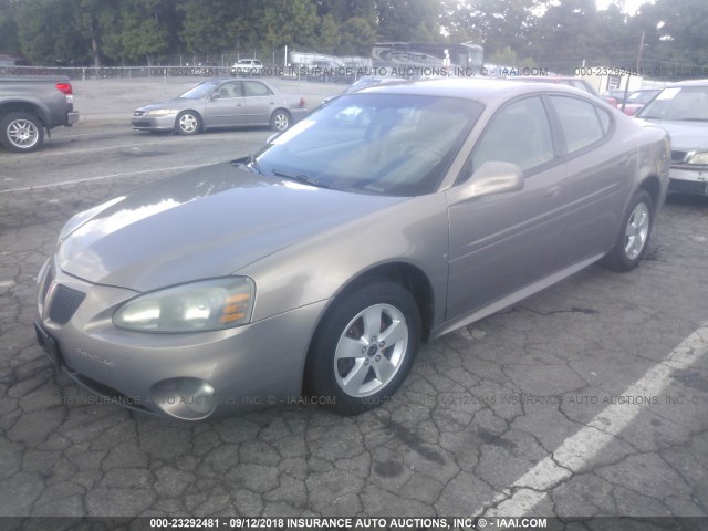 2G2WP552861154762 - 2006 PONTIAC GRAND PRIX Золотий фото 2