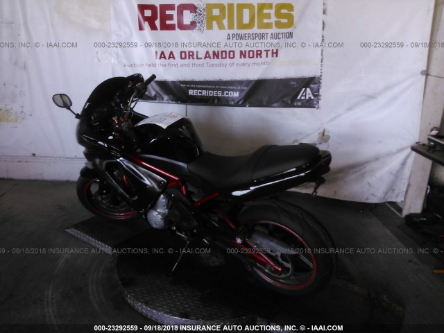 JKAEXEA166A011166 - 2006 KAWASAKI EX650 A6F 黑色 照片 3