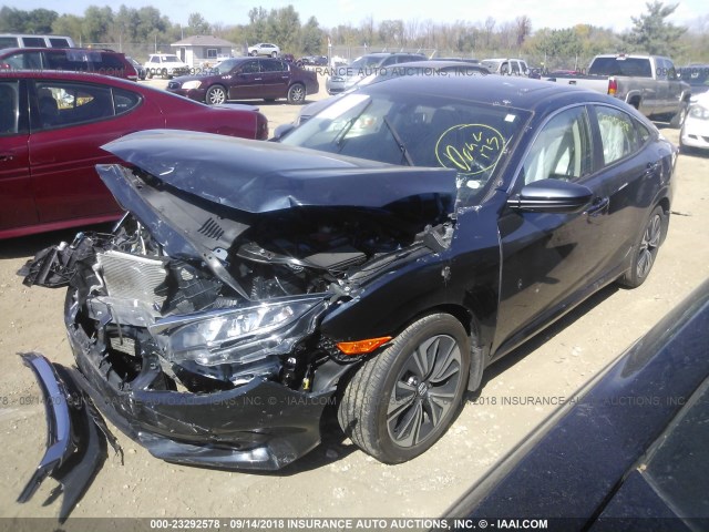 19XFC1F70HE001549 - 2017 HONDA CIVIC EXL 蓝色 照片 2
