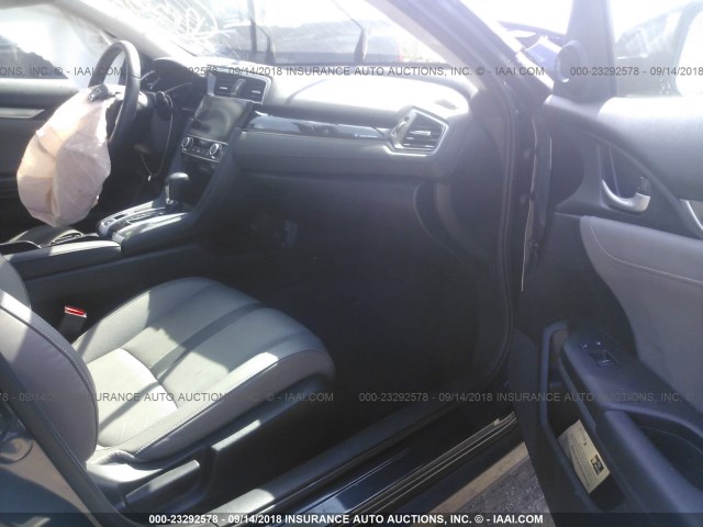 19XFC1F70HE001549 - 2017 HONDA CIVIC EXL 蓝色 照片 5