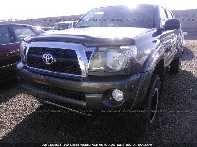 3TMLU4EN7BM073895 - 2011 TOYOTA TACOMA DOUBLE CAB ოქროსფერი ფოტო 6
