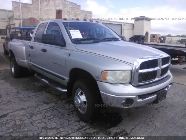 3D7MU48C13G830861 - 2003 DODGE RAM 3500 ST/SLT SILVER photo 1