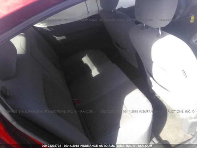 3N1AB6AP7AL656250 - 2010 NISSAN SENTRA 2.0/2.0S/SR/2.0SL RED photo 8