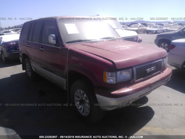 JACDH58W5R7918801 - 1994 ISUZU TROOPER LS RED photo 1