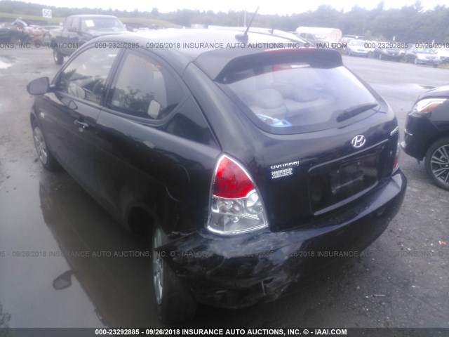 KMHCM3AC5AU151613 - 2010 HYUNDAI Accent BLUE/GS BLACK photo 3