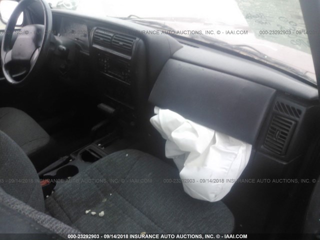 1J4FF68S0XL574036 - 1999 JEEP CHEROKEE SPORT/CLASSIC Burgund zdjęcie 5