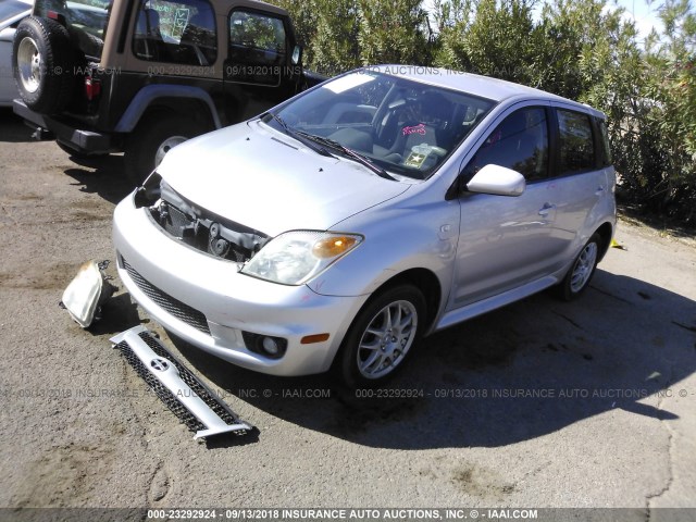 JTKKT624565017660 - 2006 TOYOTA SCION XA ვერცხლისფერი ფოტო 2