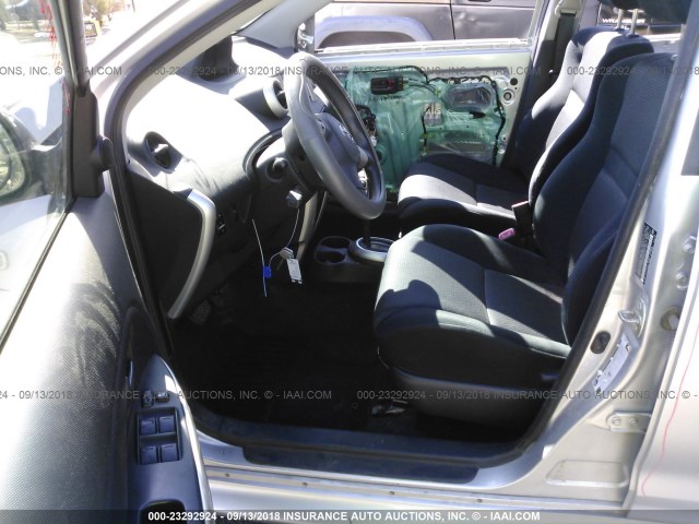 JTKKT624565017660 - 2006 TOYOTA SCION XA ვერცხლისფერი ფოტო 5