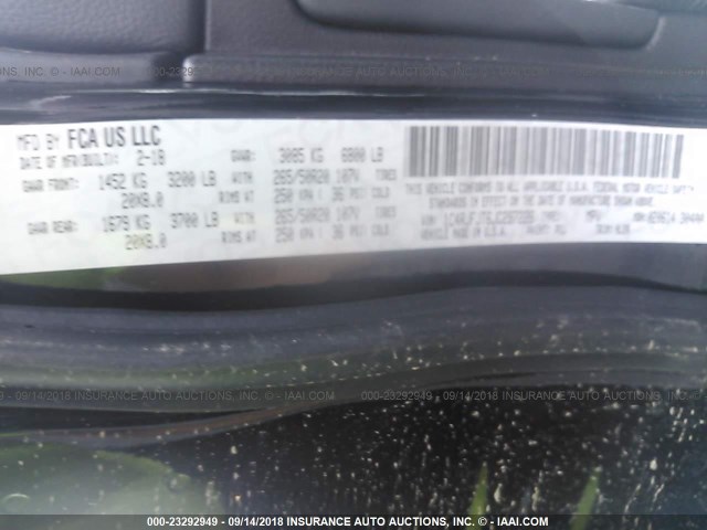 1C4RJFJT6JC297226 - 2018 JEEP GRAND CHEROKEE SUMMIT Qara foto 9