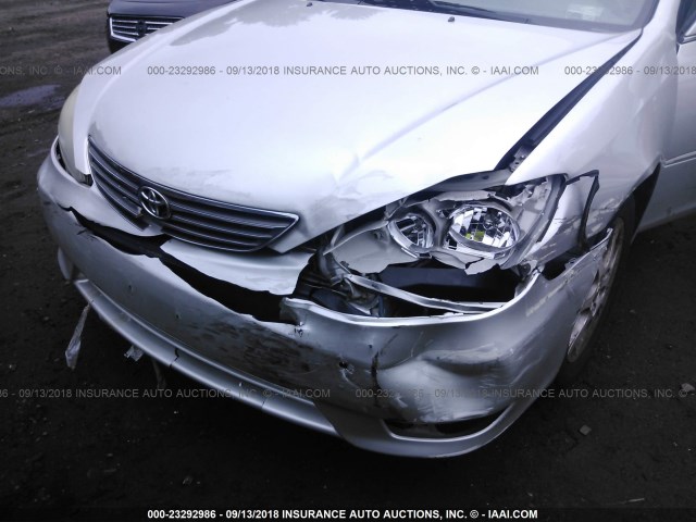 4T1BE32K05U972610 - 2005 TOYOTA CAMRY LE/XLE/SE 银色 照片 6