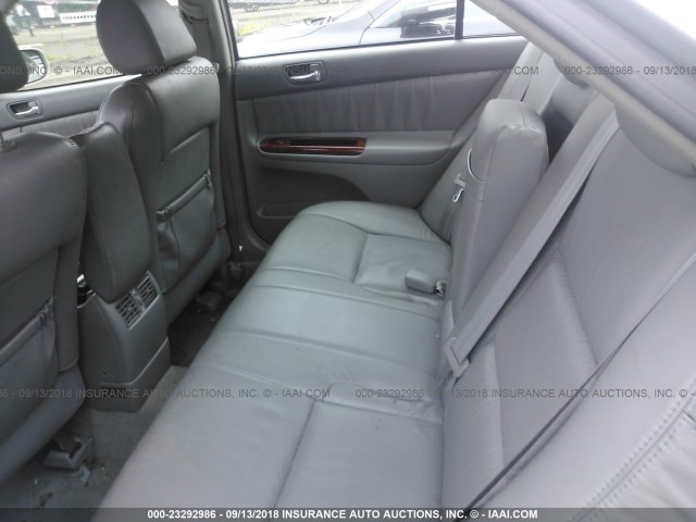 4T1BE32K05U972610 - 2005 TOYOTA CAMRY LE/XLE/SE 银色 照片 8