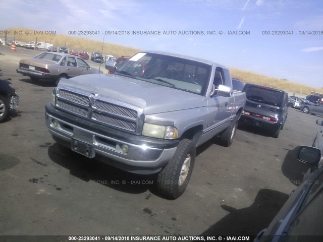 3B7HF13Z5VG796524 - 1997 DODGE RAM 1500 SILVER photo 2