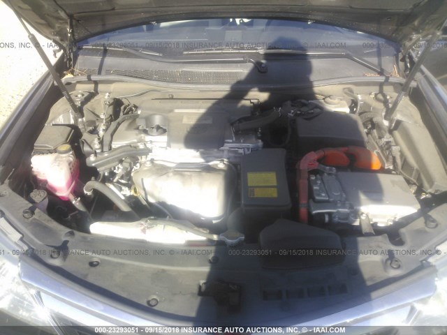 4T1BD1FK5EU121307 - 2014 TOYOTA CAMRY HYBRID/LE/XLE Qara foto 10