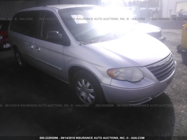 2A4GP54L86R795111 - 2006 CHRYSLER TOWN & COUNTRY TOURING SILVER photo 1