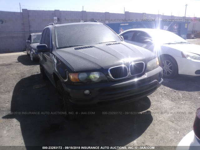 5UXFB335X3LH44304 - 2003 BMW X5 4.4I BLACK photo 6