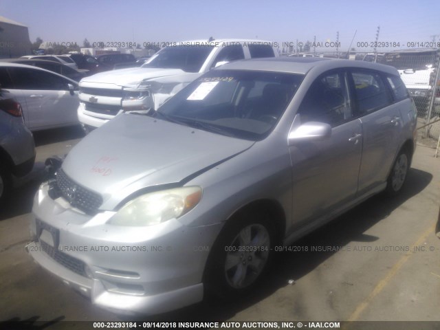 2T1KY38E53C138999 - 2003 TOYOTA COROLLA MATRIX XRS SILVER photo 2