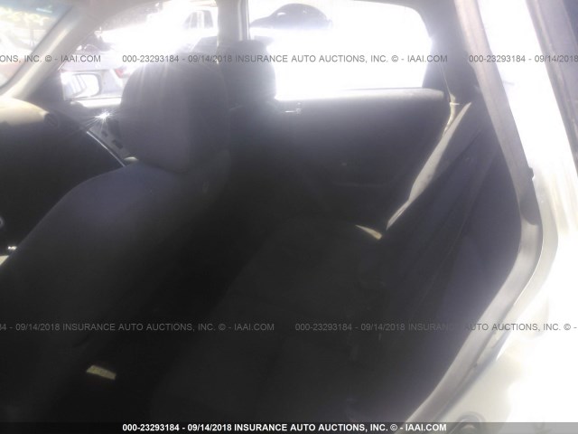 2T1KY38E53C138999 - 2003 TOYOTA COROLLA MATRIX XRS SILVER photo 8