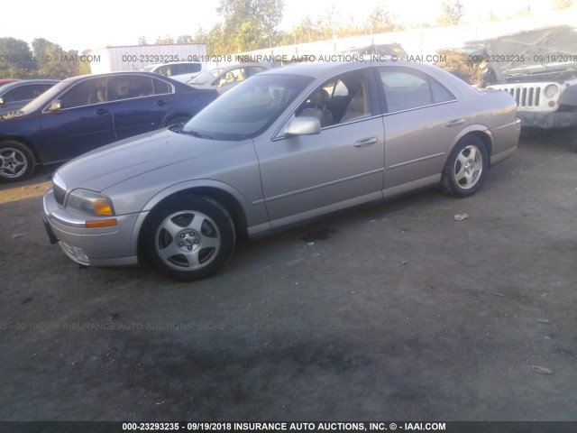 1LNHM86SXYY911024 - 2000 LINCOLN LS 棕色 照片 2