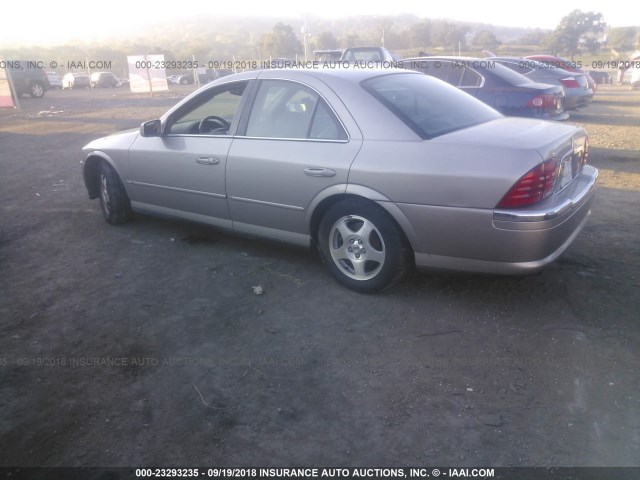 1LNHM86SXYY911024 - 2000 LINCOLN LS 棕色 照片 3
