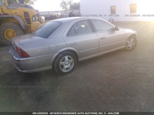 1LNHM86SXYY911024 - 2000 LINCOLN LS 棕色 照片 4