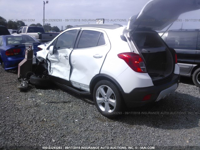 KL4CJBSB5GB732704 - 2016 BUICK ENCORE CONVENIENCE 白色 照片 3