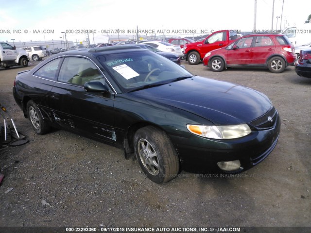 2T1CG22P01C539322 - 2001 TOYOTA CAMRY SOLARA SE GREEN photo 1