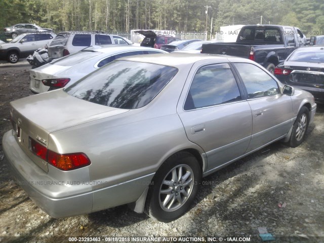 JT2BF28K310312400 - 2001 TOYOTA CAMRY LE/XLE GOLD photo 4