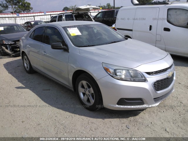 1G11B5SL0FF150532 - 2015 CHEVROLET MALIBU LS 银色 照片 1