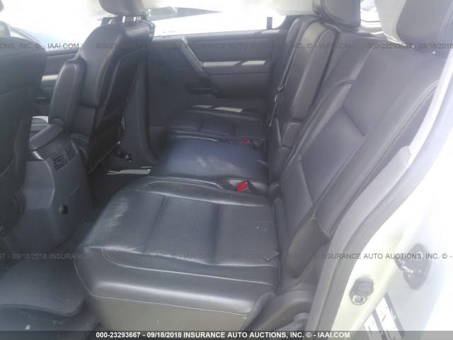 5N1BA08A87N705804 - 2007 NISSAN ARMADA SE/LE SILVER photo 8