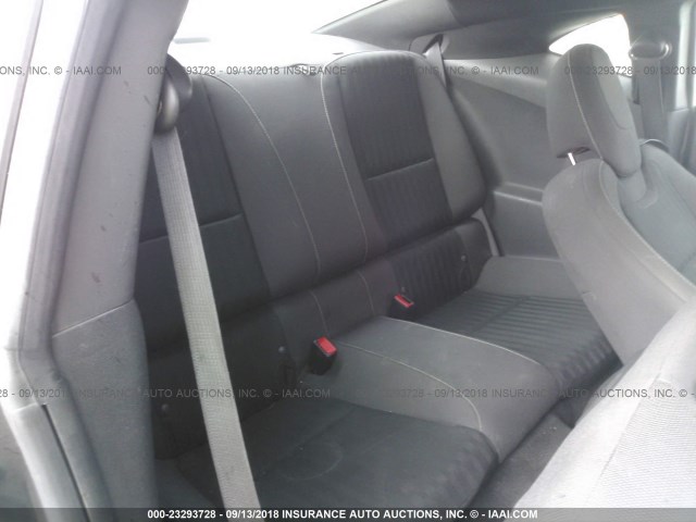 2G1FE1E36C9200856 - 2012 CHEVROLET CAMARO LS GRAY photo 8