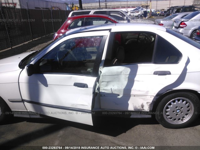 WBACB4315PFL06425 - 1993 BMW 325 I AUTOMATIC WHITE photo 6