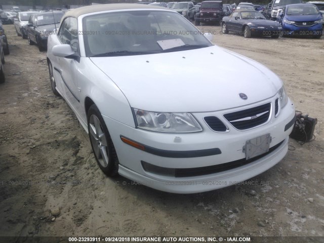 YS3FH71U776102294 - 2007 SAAB 9-3 AERO WHITE photo 1