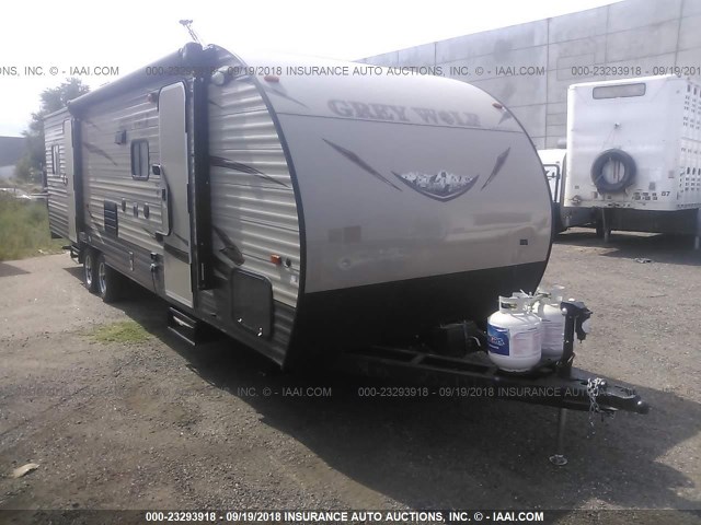 4X4TCKC29GK032533 - 2016 FOREST RIVER GREY WOLF  棕色 照片 1