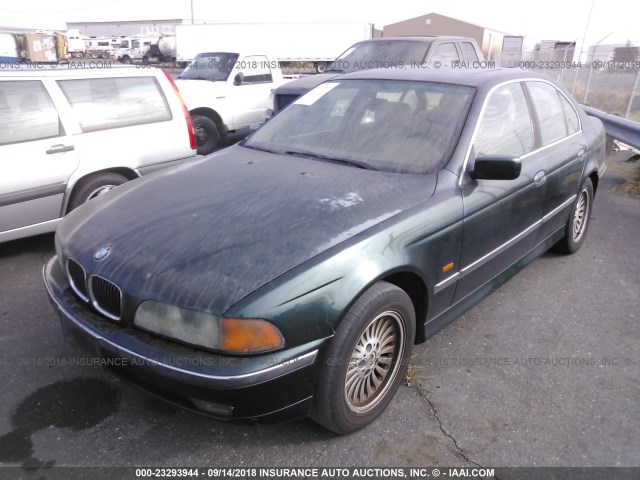 WBADE6328VBW50111 - 1997 BMW 540 I AUTOMATIC GREEN photo 2