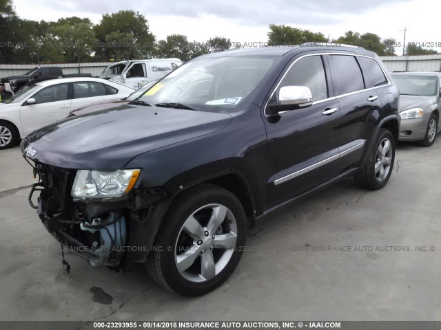 1J4RS5GT4BC611384 - 2011 JEEP GRAND CHEROKEE LIMITED BLUE photo 2