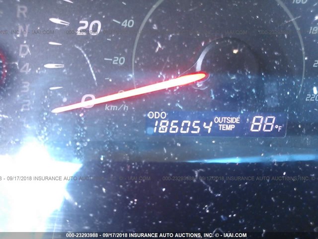 4T1BE46K78U205518 - 2008 TOYOTA CAMRY CE/LE/XLE/SE RED photo 7