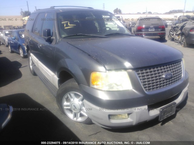 1FMRU15W83LC53256 - 2003 FORD EXPEDITION XLT GRAY photo 1