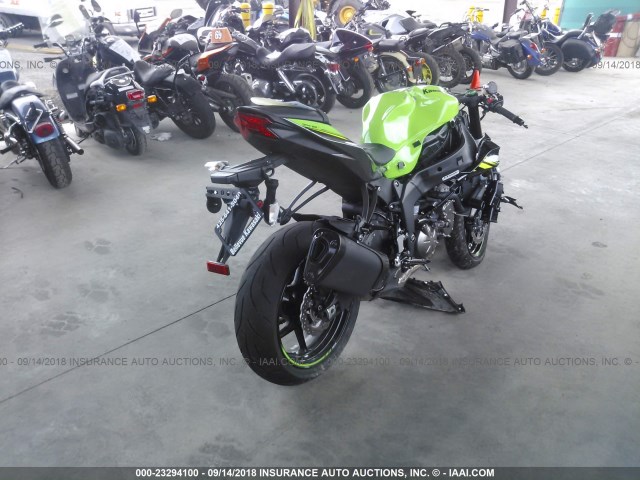 JKBZXJF18JA014450 - 2018 KAWASAKI ZX636 F GREEN photo 4