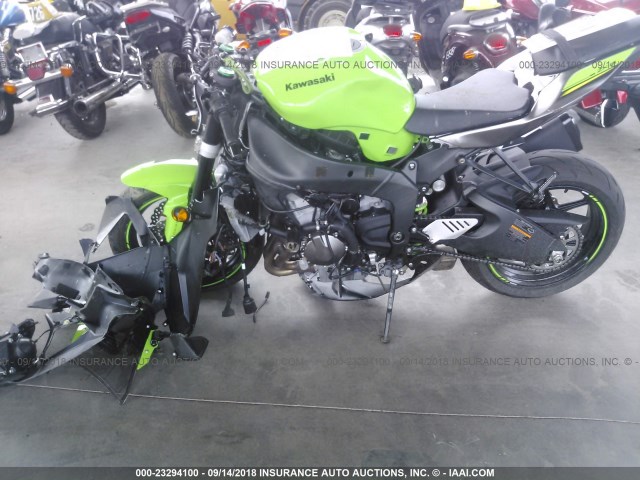 JKBZXJF18JA014450 - 2018 KAWASAKI ZX636 F GREEN photo 9