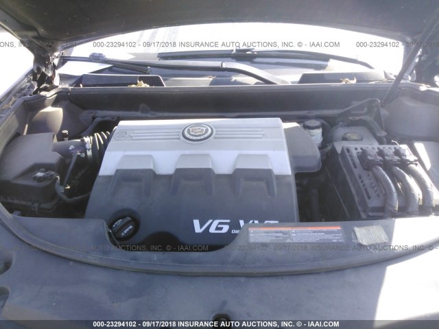 3GYFNEEY5AS524708 - 2010 CADILLAC SRX PERFORMANCE COLLECTION Қара фото 10