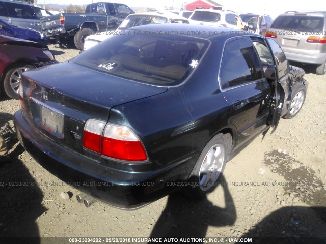 1HGCE6677TA028285 - 1996 HONDA ACCORD EX/EX-R BLACK photo 4