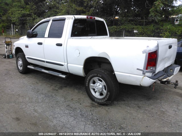 3D7KU28D63G756163 - 2003 DODGE RAM 2500 ST/SLT WHITE photo 3