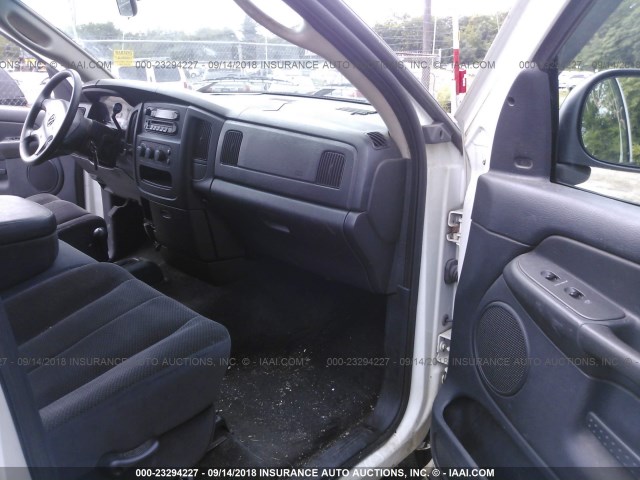 3D7KU28D63G756163 - 2003 DODGE RAM 2500 ST/SLT 白色 照片 5