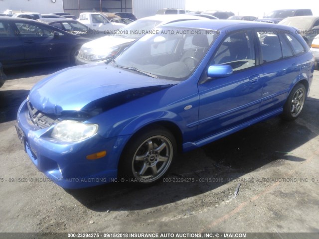 JM1BJ245931150890 - 2003 MAZDA PROTEGE PR5 蓝色 照片 2