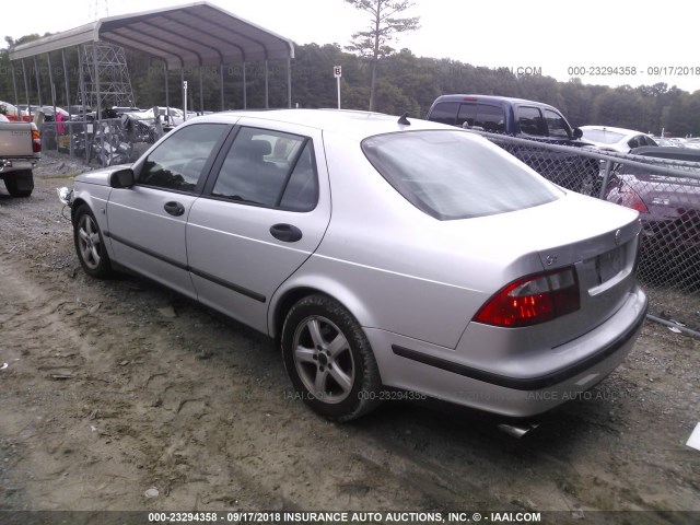 YS3ED49Z033009182 - 2003 SAAB 9-5 ARC SILVER photo 3