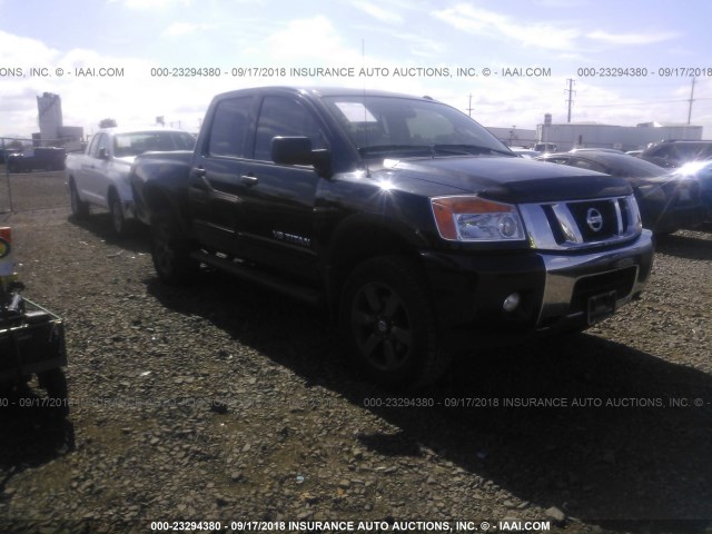 1N6AA0EC2FN504241 - 2015 NISSAN TITAN S/SV/SL/PRO-4X BLACK photo 1