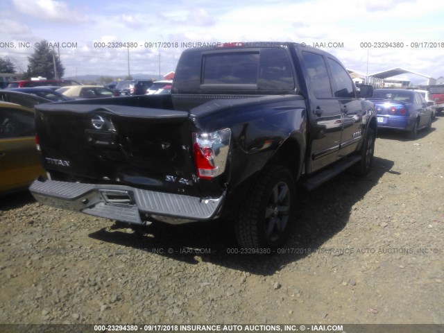 1N6AA0EC2FN504241 - 2015 NISSAN TITAN S/SV/SL/PRO-4X BLACK photo 4