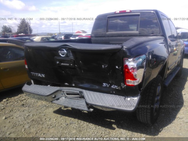 1N6AA0EC2FN504241 - 2015 NISSAN TITAN S/SV/SL/PRO-4X BLACK photo 6