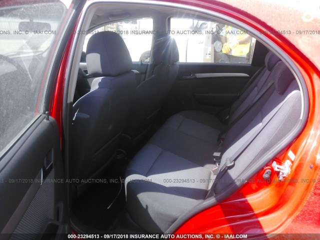 KL1TD5DE0AB044484 - 2010 CHEVROLET AVEO LS/LT წითელი ფოტო 8
