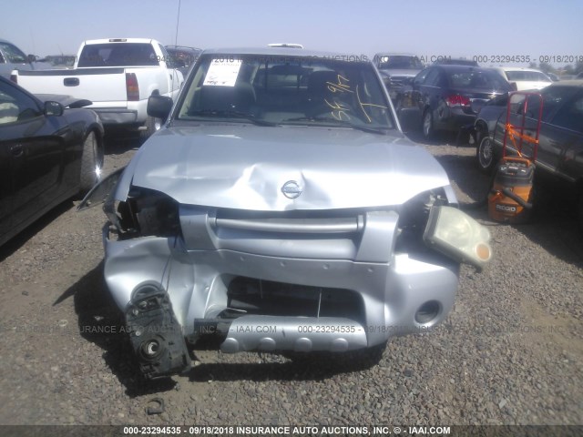 1N6DD26S12C373363 - 2002 NISSAN FRONTIER KING CAB XE SILVER photo 6